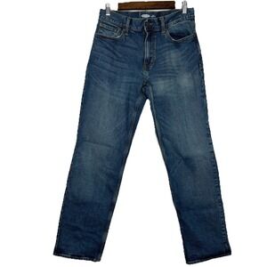 Old Navy Jeans Loose Flex Mens 31x32 Measure 30x30 2015 Medium Wash Blue‎ Denim